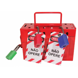 Caixa de Travamento em Aço