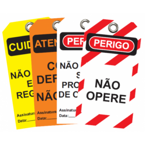 Cartões de Identificação de Bloqueio