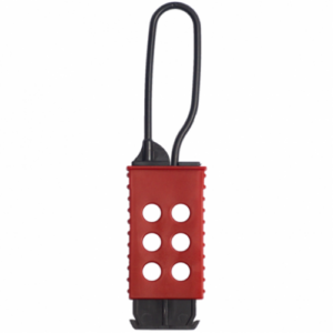 GARRA DE BLOQUEIO E TRAVAMENTO NÃO-CONDUTORA EM NYLON - GANCHO 4MM