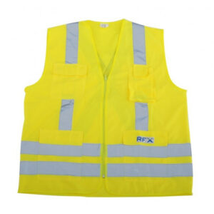 Colete Refletivo 4 Bolsos Verde