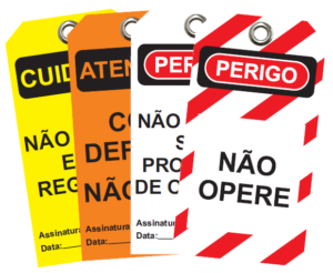 Cartões de Identificação de Bloqueio