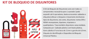 Kit Bloqueio de Disjuntores