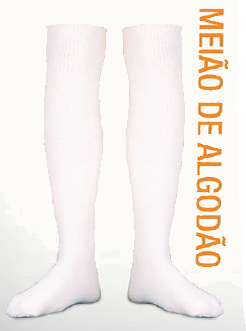 Meião de algodão
